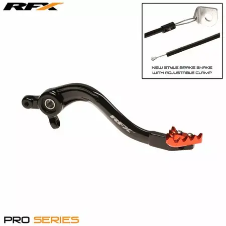 Bremspedal RFX Pro standard schwarz / orange EXC / TE ab 2016 Top-Angebot