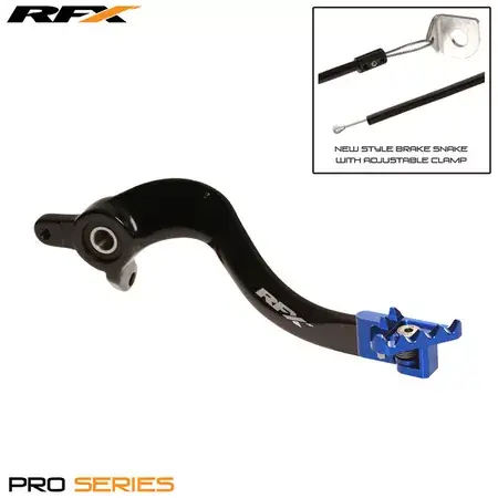 Bremspedal RFX Pro klappbar schwarz / blau Husqvarna TC 65 Begrenztes Angebot