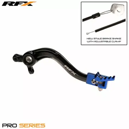 Bremspedal RFX Pro standard schwarz / blau Husqvarna TC 65 Saisonangebot