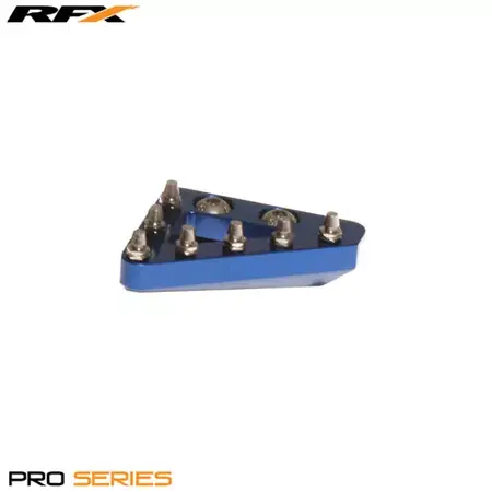 Neue Kollektion Spitze / Endstück Bremspedal RFX Pro fest blau