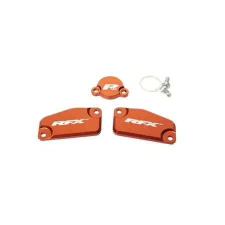 Sichere Zahlung Abdeckung Brems- / Kupplungszylinder RFX Pro orange KTM SX65 / 85 (Formula Bremse + Kupplung)