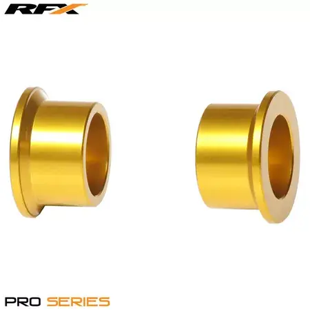 Echt Distanzbuchsen Hinterrad RFX Pro gelb Suzuki RM-Z 250 / 450