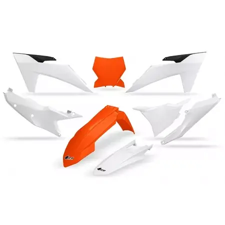 Neu Verkleidungskit komplett UFO KTM SX 125 2023 orange / weiß
